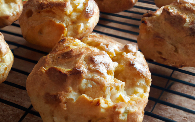 Gougères au munster