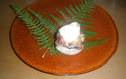 Champignons farcis au jambon cru