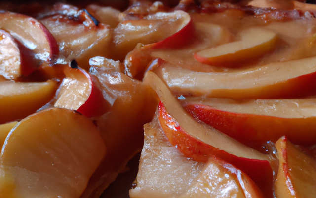 Tarte aux pommes fait maison