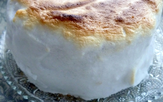 Gâteau façon tarte au citron meringuée