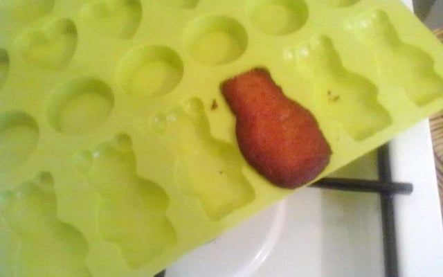 Madeleines en forme de nounours