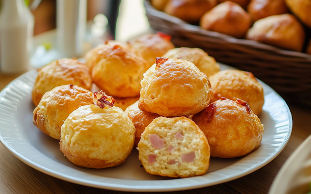 Mini cake jambon gruyère