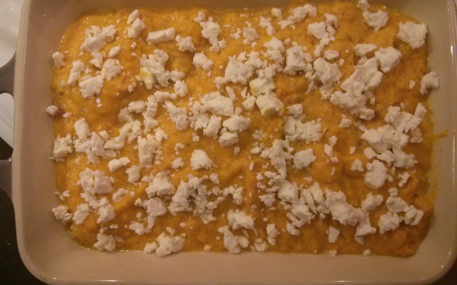 Gratin de potimarron rapide