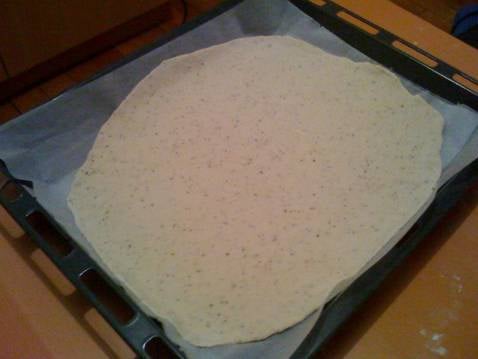 Pâte à pizza aux herbes