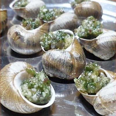 Escargots en persillade à la catalane