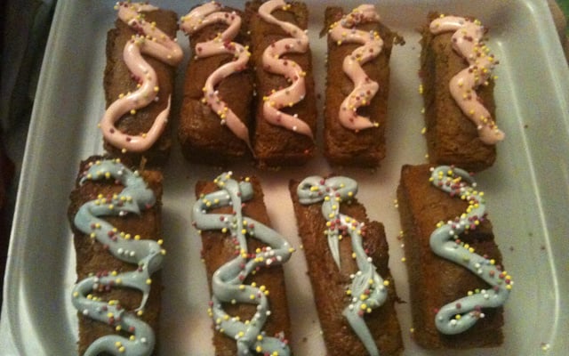 Mini cake aux deux chocolats