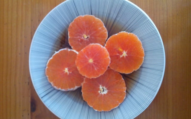Salade d'orange et ses épices