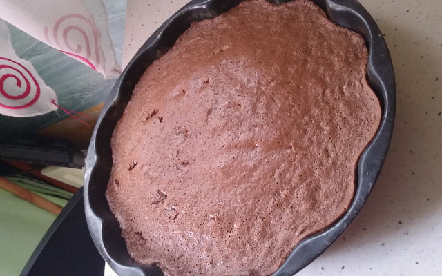 Gâteau au chocolat en poudre
