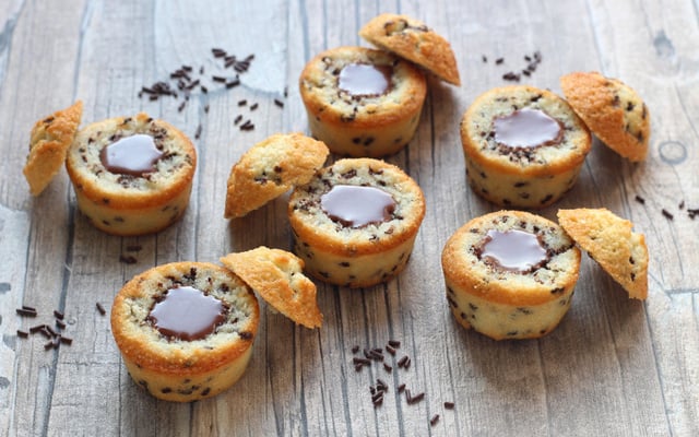 Mini-tigrés au chocolat