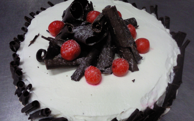 Une forêt noire divine et facile