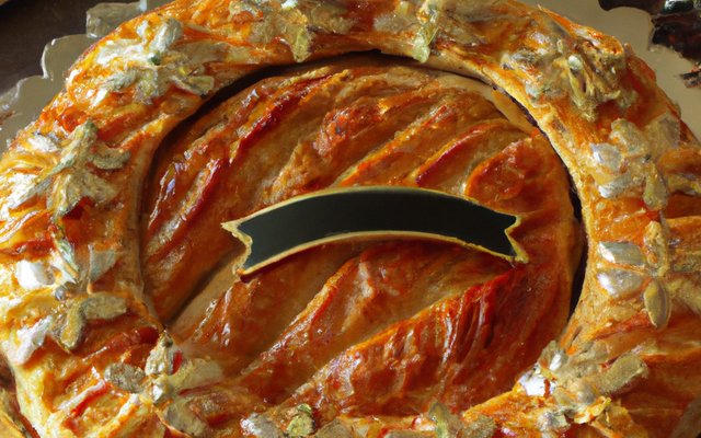 Galette des rois à la frangipane classique