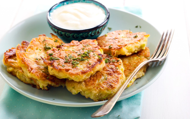Craquant aux courgettes et saumon