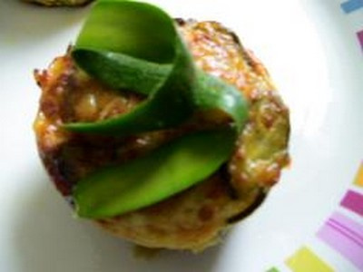 Flan de courgettes parfumé SANS GLUTEN