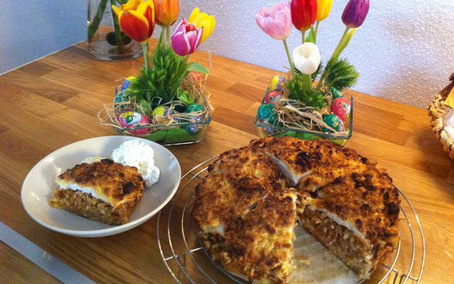 Szarlotka - gâteau polonais aux pommes