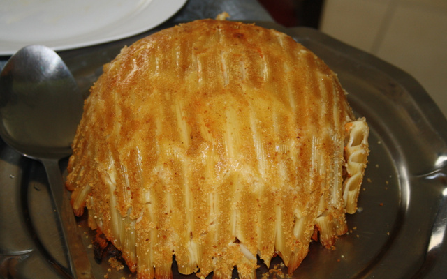 Timbale de pâtes