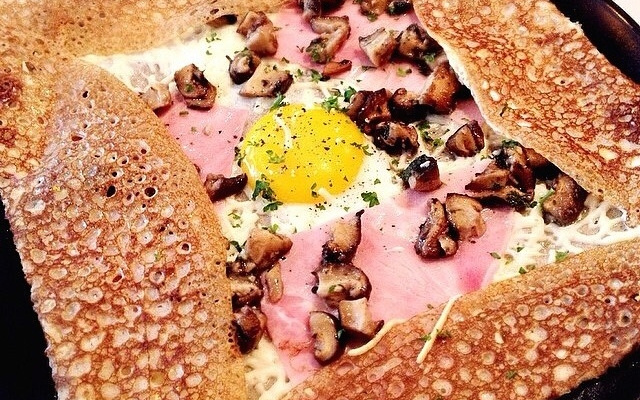 Crêpe complète au blé noir