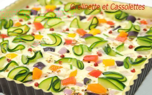 Tarte très courgette...