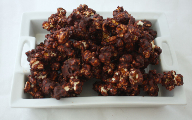 Pop corn au chocolat
