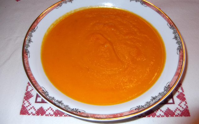 Soupe au potiron classique