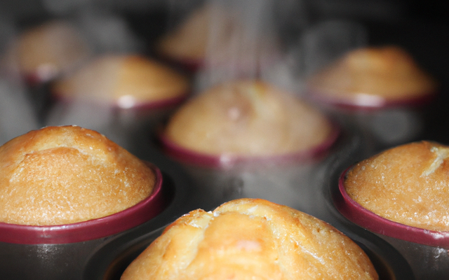 Cup cakes à la vapeur par les marmites en emoi