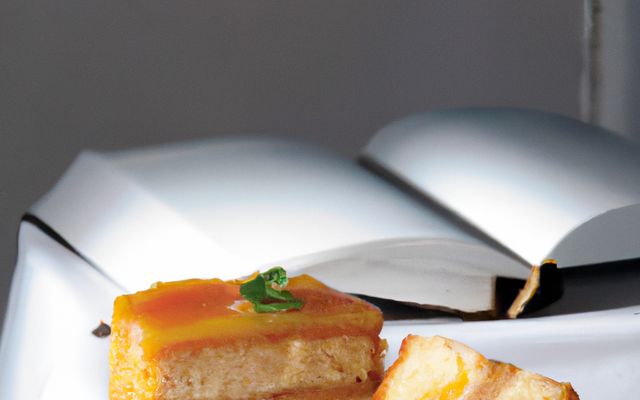 Gâteau avec du biscuit