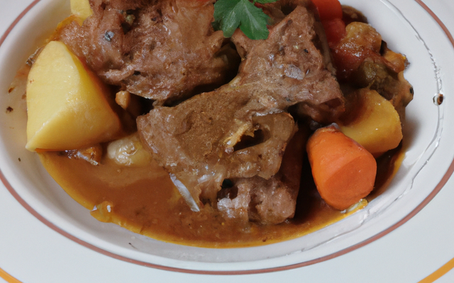 Navarin d'agneau léger