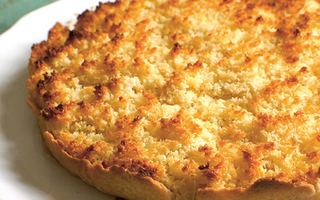 Tarte à la noix de coco sans gluten