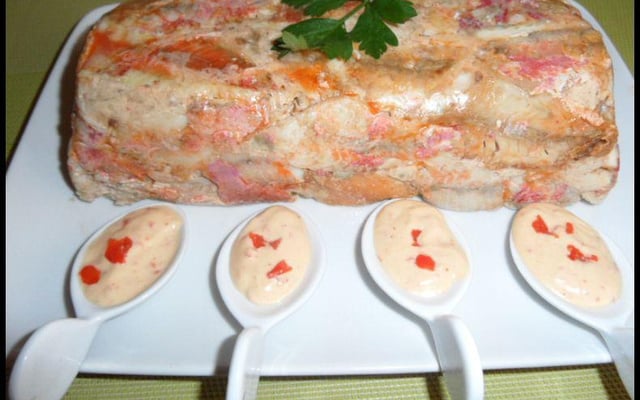 Pressé de rouget aux pommes de terre