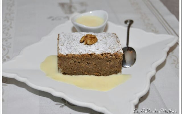 Gâteau aux noix citronné