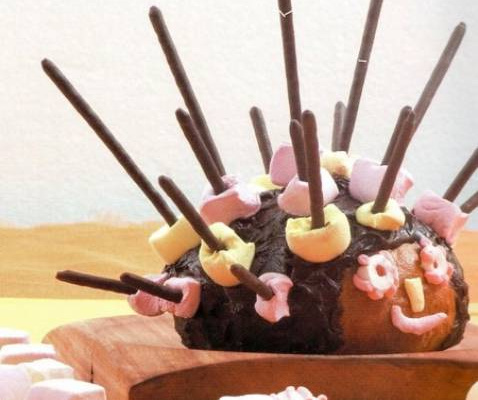 Le gâteau hérisson pour anniversaire