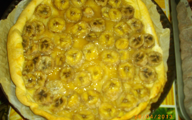 Tarte fine à la banane maison