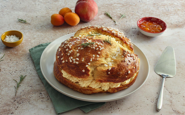 Tarte Tropézienne aux fruits d’été