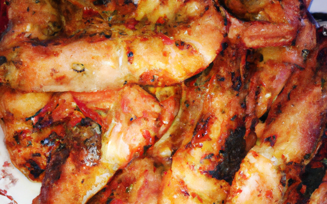 Crevettes grillées au tamarin