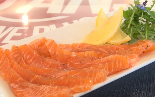 Saumon mariné aux épices