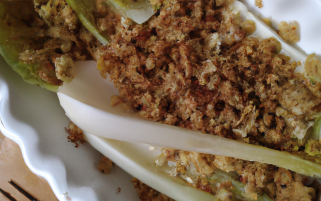 Crumble d'endive au chèvre