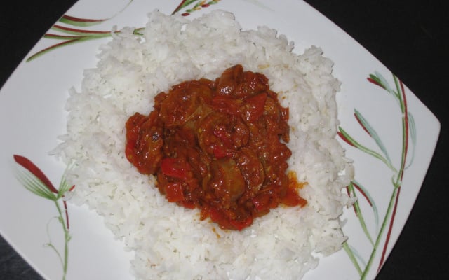 Rougail saucisss économique