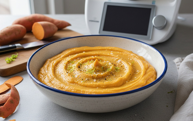 Purée de patates douces au thermomix