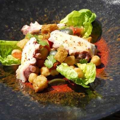 Salade de poulpe à la tunisienne