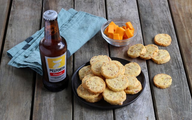 Cookies au maroilles jambon et thym