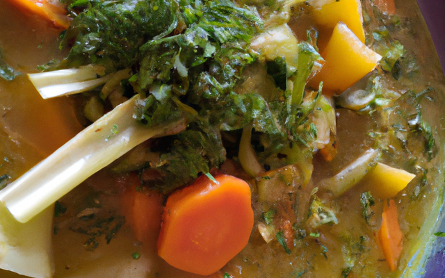 Soupe aux légumes économique