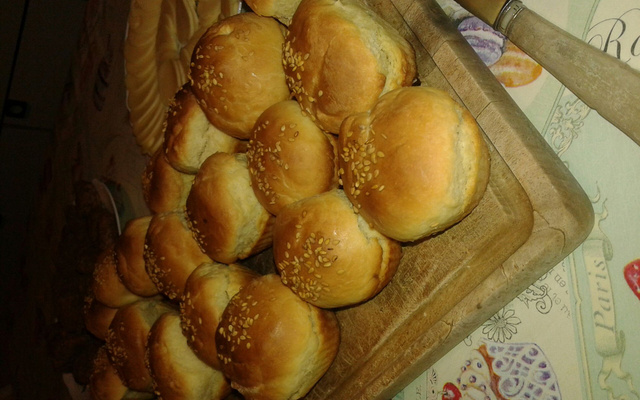 Petits pains à hamburger