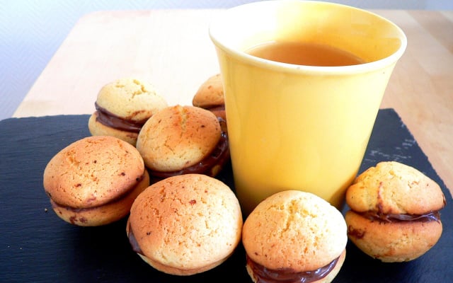 Whoopies au Nutella façon macarons