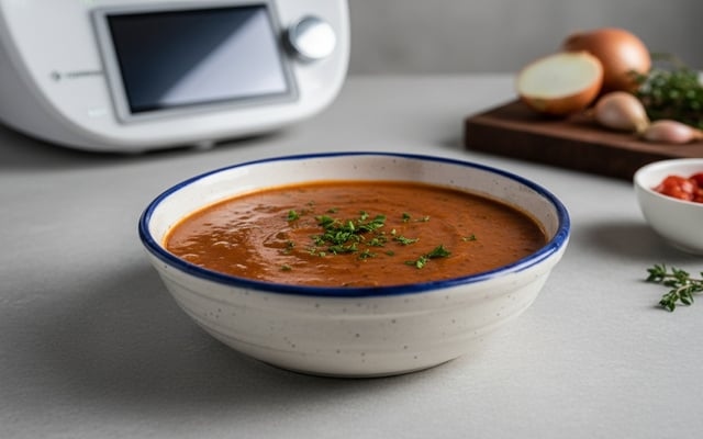 Sauce armoricaine au thermomix