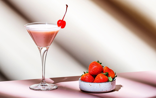 Cocktail Tequila rose