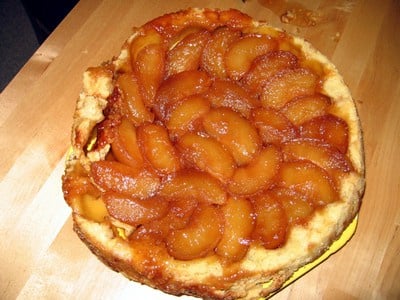 Tatin de pommes fondantes au caramel d'érable