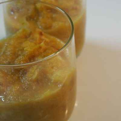 Compote orange/dattes/miel