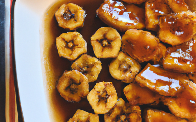 Bananes et ananas caramélisés aux spéculos faciles