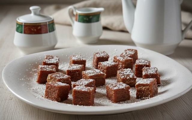 Loukoums au chocolat