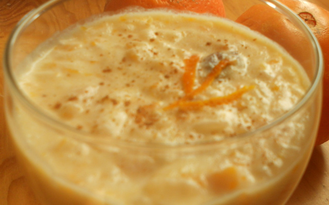 Riz au lait crémeux butternut-orange