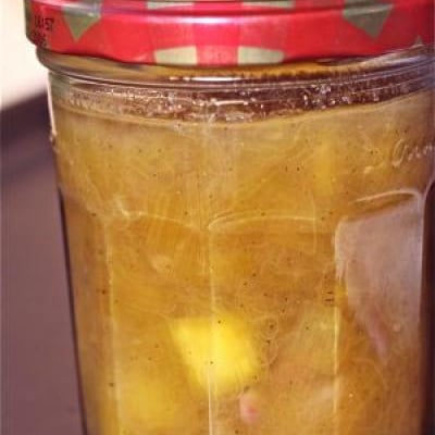 Confiture de rhubarbe